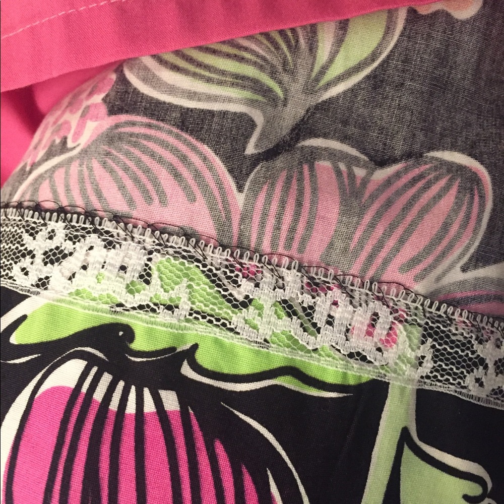 Lilly Pulitzer Sabrina Dress Black Flower Market - Picture 15 of 15